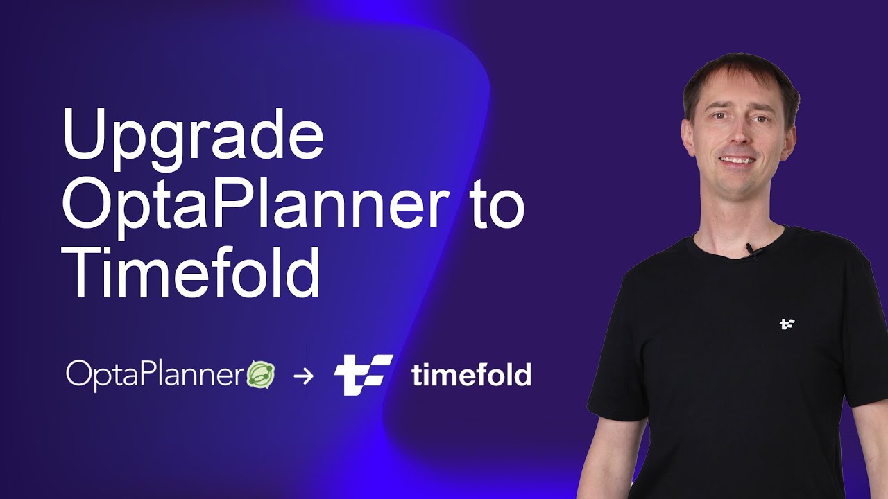 Upgrade from OptaPlanner to Timefold in less than 1 minute
